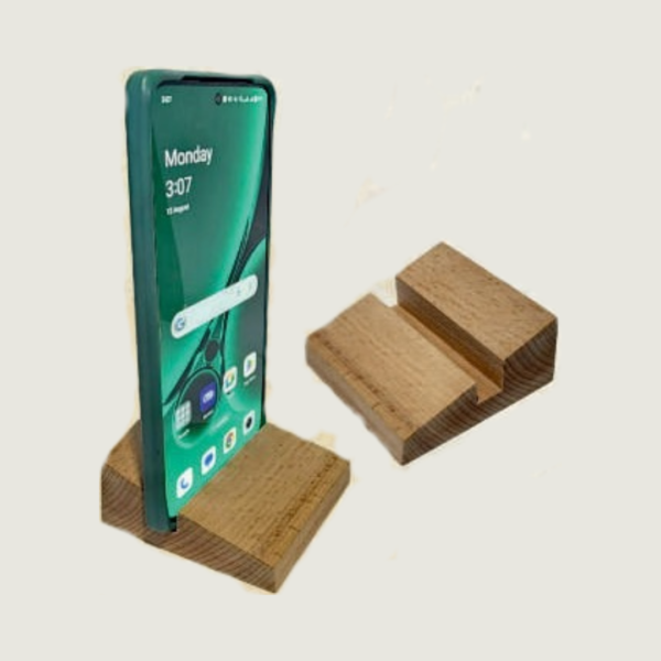 Natural Wooden Pen Stand