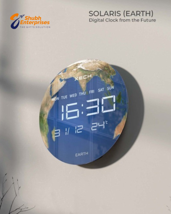 SOLARIS (EARTH) Digital Clock From The Future