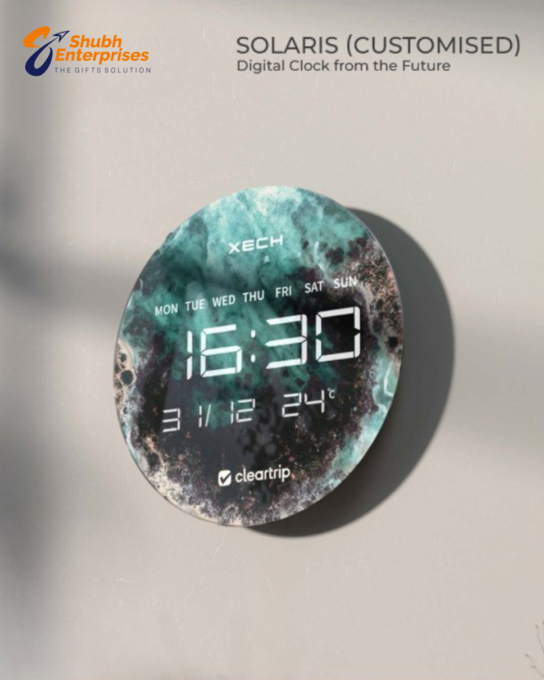 SOLARIS (CUSTOMISED) Digital Clock From The Future