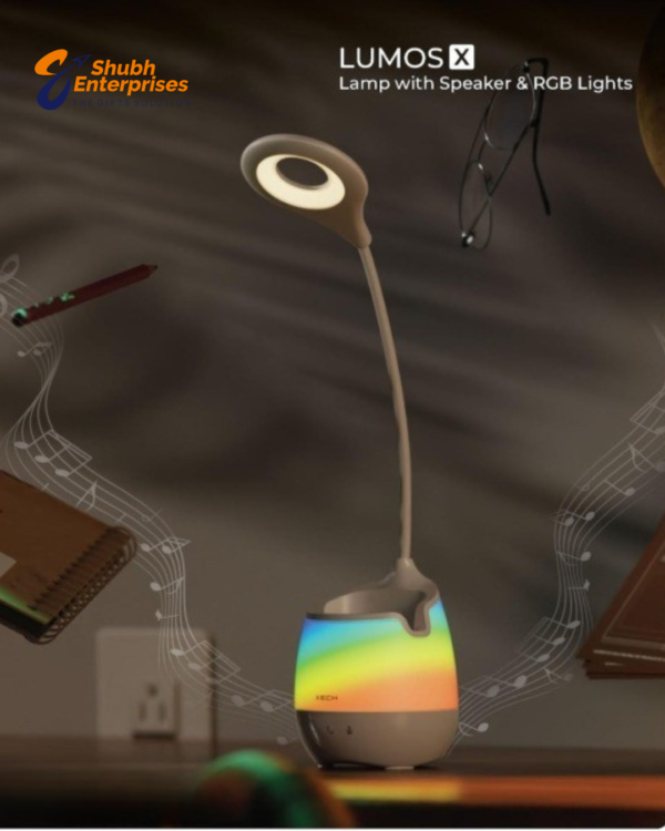 LUMOS Lamp With Speaker & RGB Light