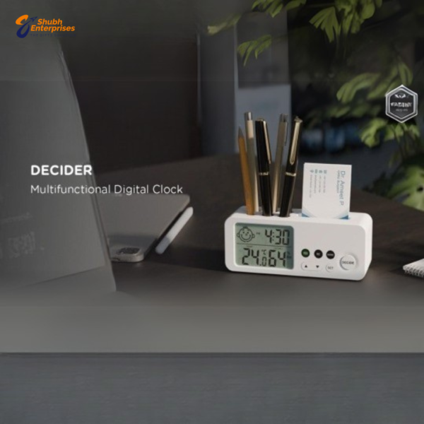 DECIDER Multifunctional Digital Clock