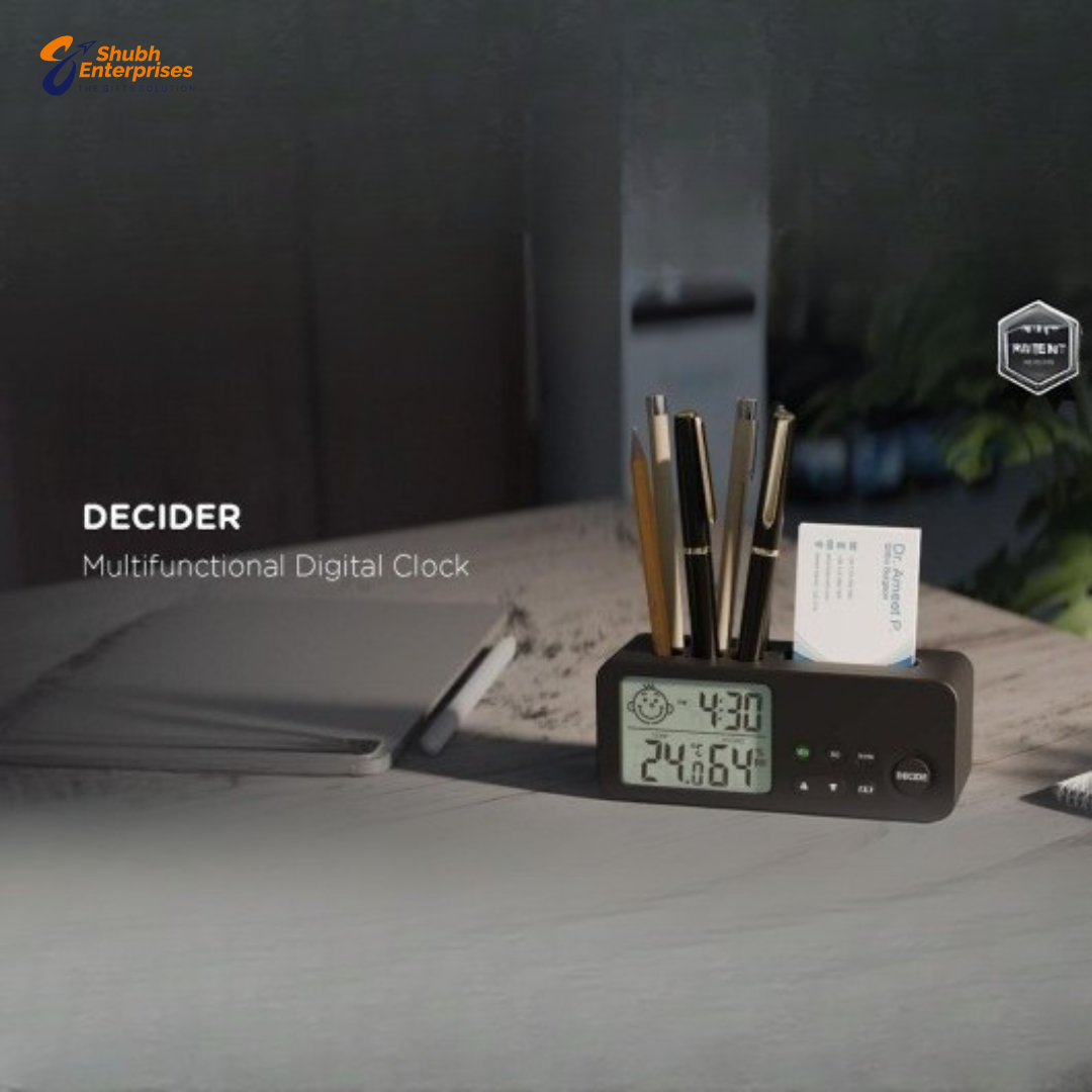 DECIDER Multifunctional Digital Clock