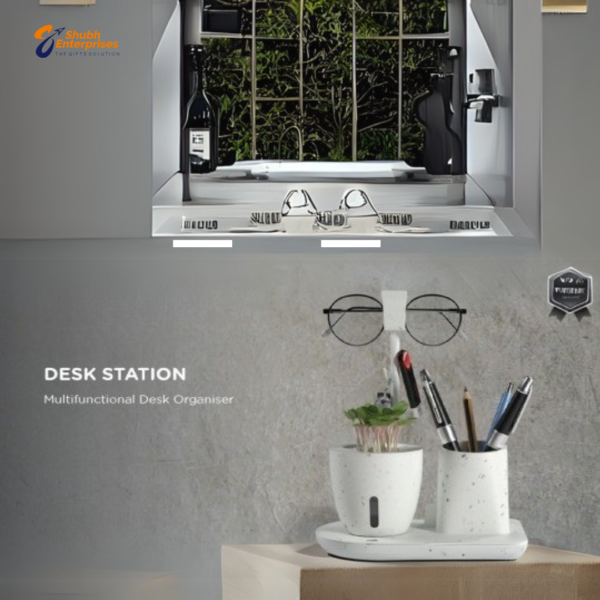 DESK STATION Multifunctional Desk Organiser