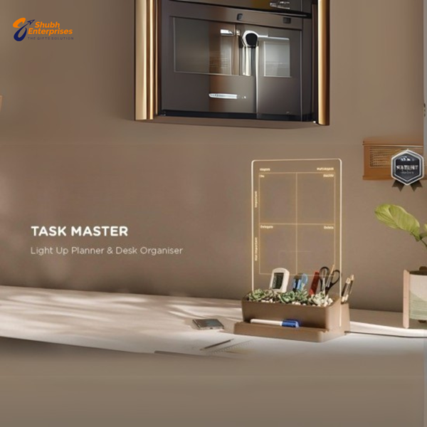 TASK MASTER  Light Up Planner & Organizer